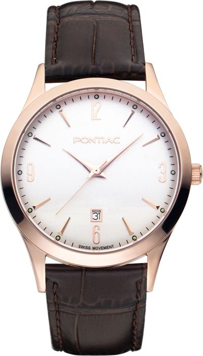 PONTIAC montre homme ronde TIMELESS P20003 Achat vente montre