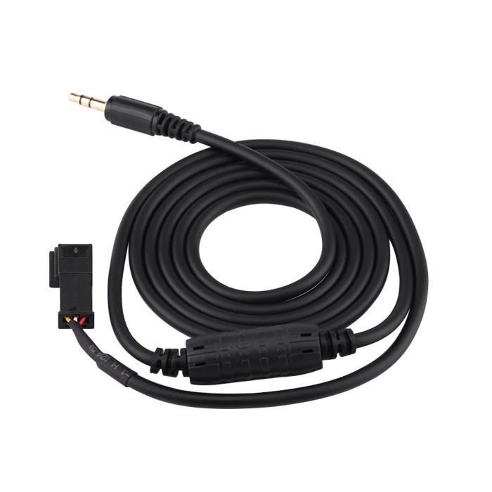 Câble Adaptateur AUX Jack 3.5 Mm Pour Peugeot Boxer 2011-2013 | Compatible Radio Delphi, Connexion Facile Pour Musique