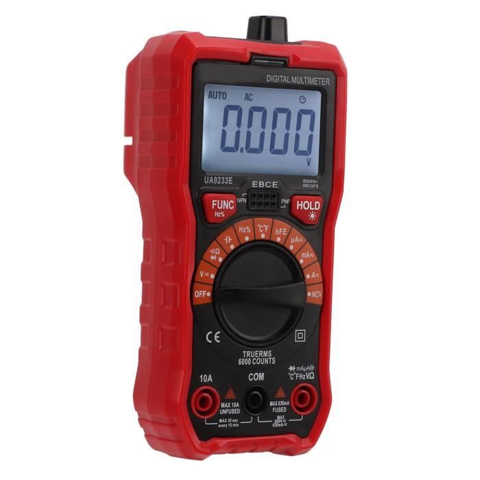 Multimètre Numérique UA9233E De La Marque UYIGAO - Affichage Digital, Pour Mesures électriques De Base