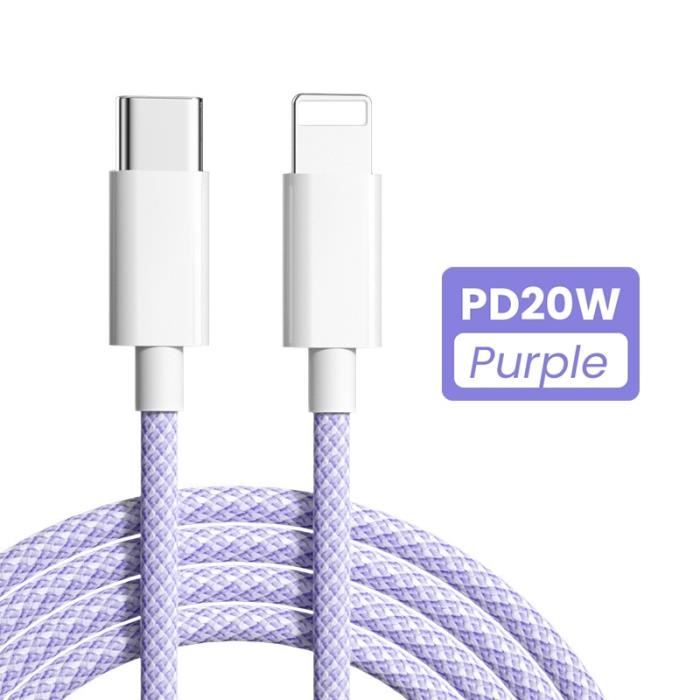 UGREEN Câble USB C Charge Rapide 3A QC3.0 480Mbps Cable Chargeur USB Type C Nylon
