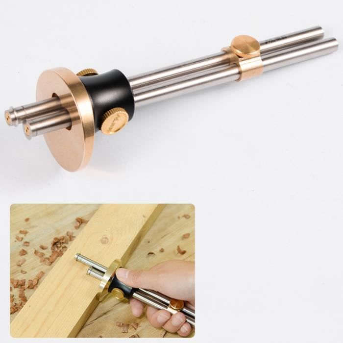 Kit 5 Roues De Marquage Pour Cuir - Poinçonneuse à Espacement Réglable - DIY, Maroquinerie, Travail Du Cuir - 6
