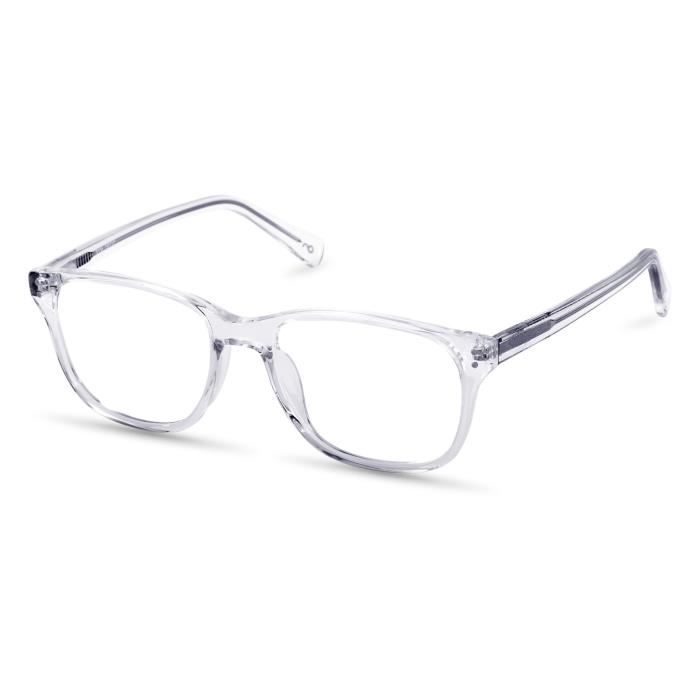 Lunettes verres transparents clearance