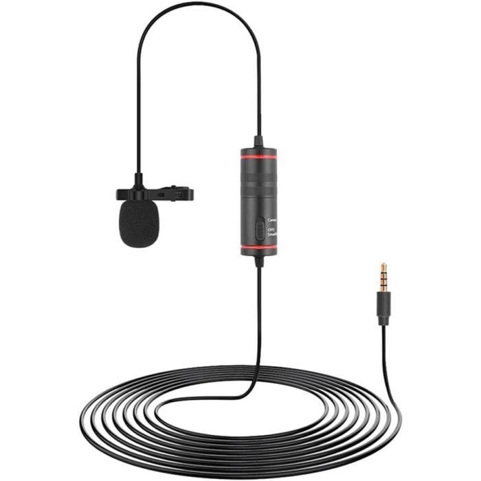 Micro Cravate Pour Osmo, Microphone Lavalier À Condensateur