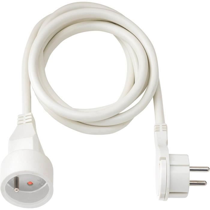 HDX Rallonge électrique intérieure légère de 12 pieds, calibre 16, 13 ampères, pour petits... | Home Depot Canada