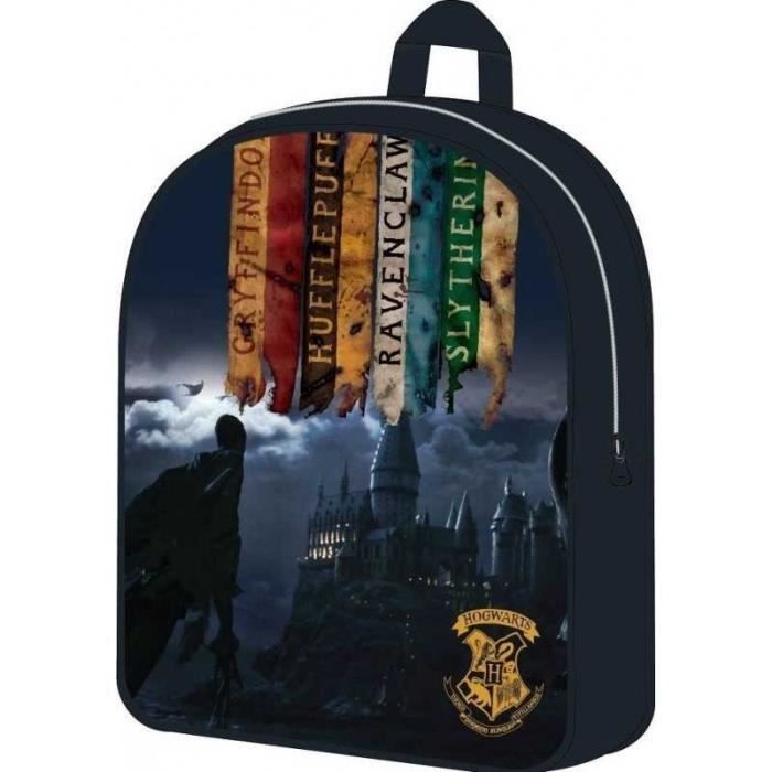 Sac à Dos Maternelle Harry Potter Poudlard WARNER BROS Noir