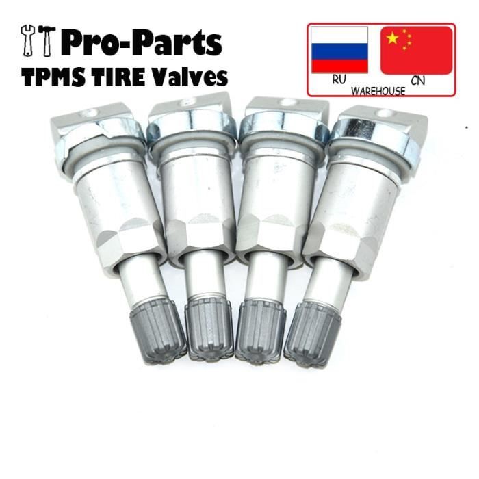 4 Capteurs TPMS Pour Opel Astra J, Insignia A, Zafira C - 433 MHz, IP67 - Remplacement Direct 13598775
