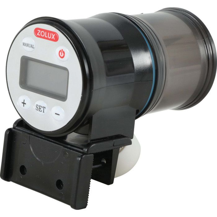 Comparer les prix de Distributeur automatique de nourriture pour poisson - ZOLUX 20 - Noir - Piles