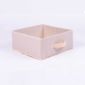 Lot De 2 Tiroirs De Rangement Intisse Pliable 28 Cm Beige Lin