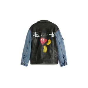 Manteau Long Fantaisie Desigual - Multicolore, Broderies, Taille 46 - Tissu Mixte, Doublure Acétate - Occasion Très Bon état