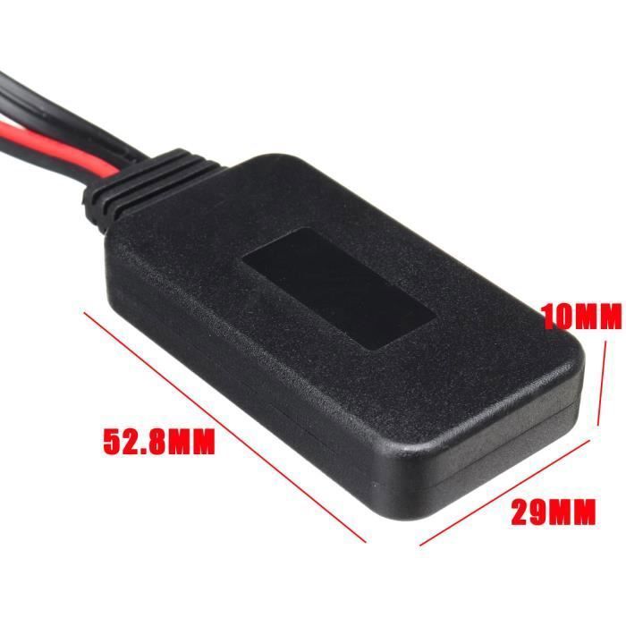 Câble Auxiliaire Adaptateur MP3 Pour Autoradio Citroën C4 RD4 - 12 Broches + 2 Clés