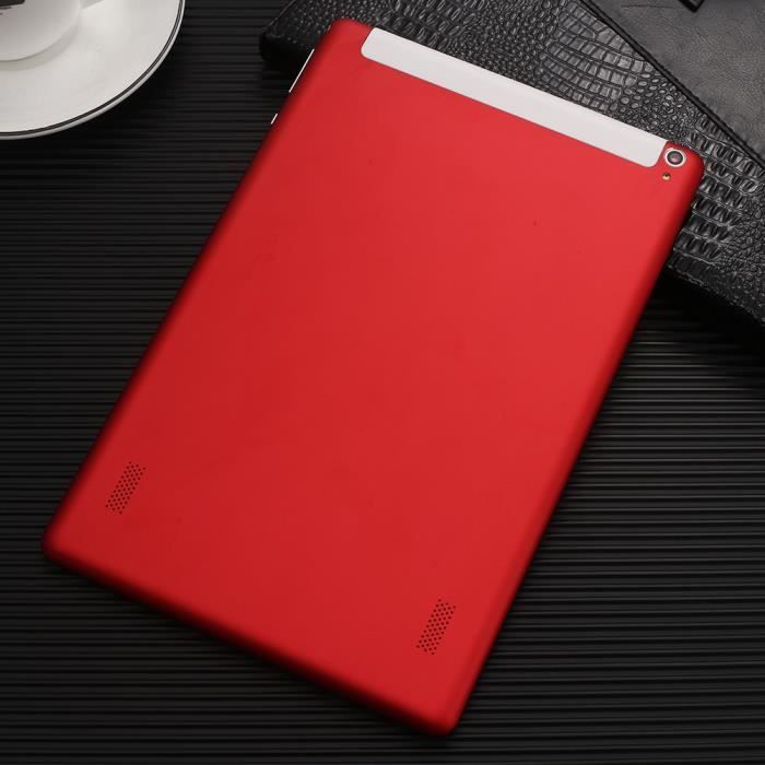 Rouge Quad Core 10,1 pouces tablette tactile PC1