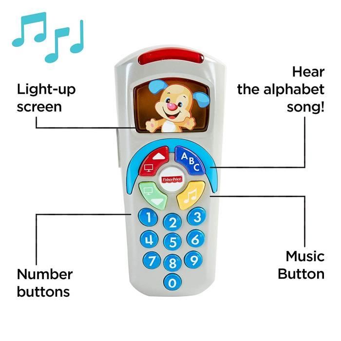 Fisher price laugh and learn remote hotsell