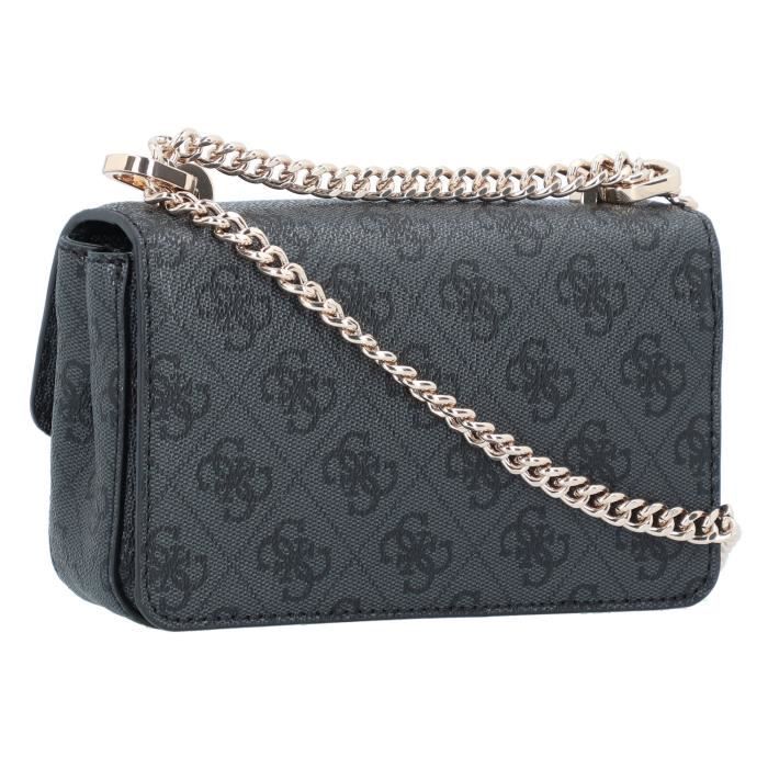 Guess Eliette Sac à bandoulière 18 cm coal logo TAS010282