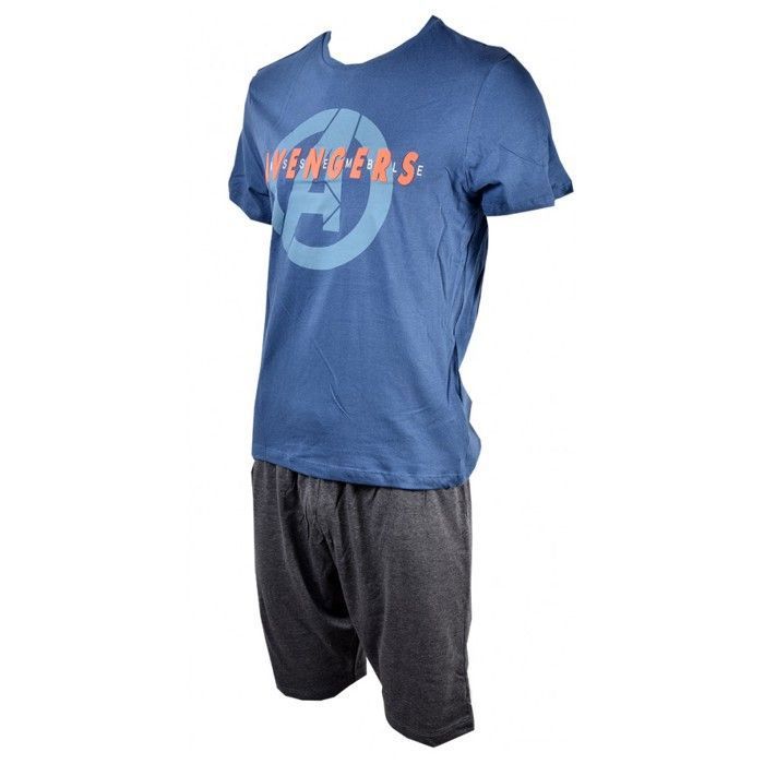 Pyjama Homme AVENGERS EV3608 MARINE Ev3608 marine Cdiscount