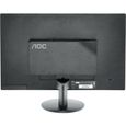 Ecran PC - AOC E2270SWHN - 22'' FHD - Dalle TN - 5 ms - VGA/HDMI 1.4-2