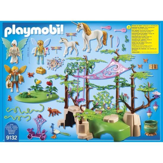 playmobil la foret enchantée