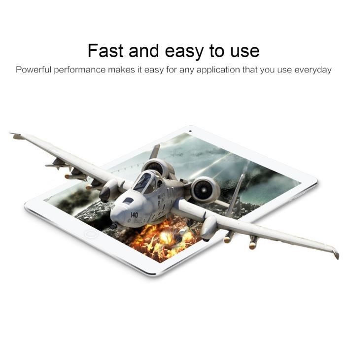 Rouge Quad Core 10,1 pouces tablette tactile PC2