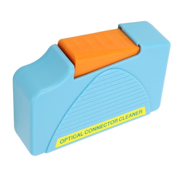 Nettoyeur De Connecteurs Fibre Optique – Pour SC/FC/ST 2.5mm, Réutilisable 800+ Fois
