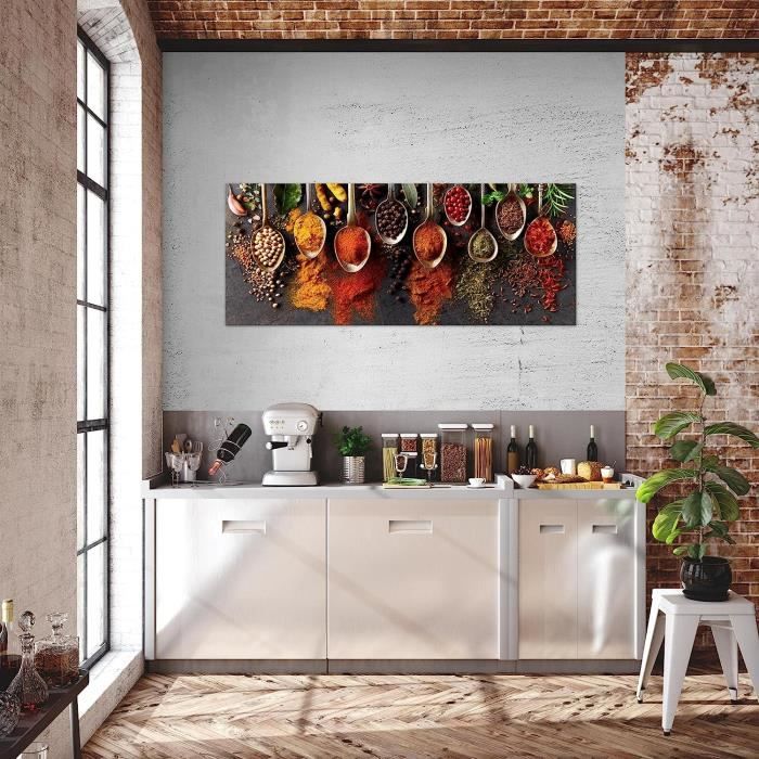 DECLINA Tableau Toile, Tableau Cuisine, Tableau décoration Murale, Tableau  Toile décoration Cuisine Les Fruits, 80x50 cm : : Cuisine et Maison