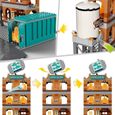 LEGO 60321 City Fire La Brigade des Pompiers, Jouet de Camion, Moto et Remorque, avec Figurine de Chien, Garçons et Filles Dès 7-3