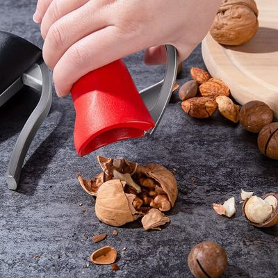 Casse-Noix Pécan Et Châtaignes - Pince Inoxydable Avec Griffe Et Protège-Doigts - Outil De Cuisine