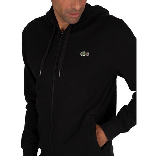 sweat zippe lacoste