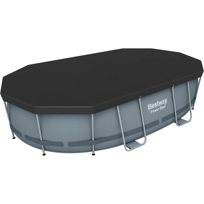 Bâche 4 Saisons Pour Piscine Hors Sol Rectangulaire Steel Pro 300x201 Cm - Protection Durable