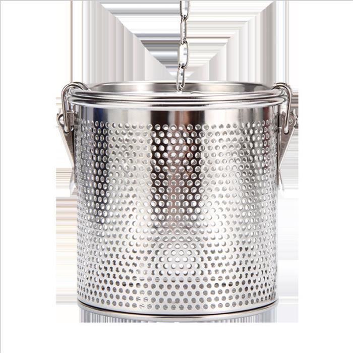 Infuseur à Thé Boule d'Assaisonnement en Acier Inoxydable Polyvalente Boule de Filtre à Thé Durable pour Thé en Vrac et Épices