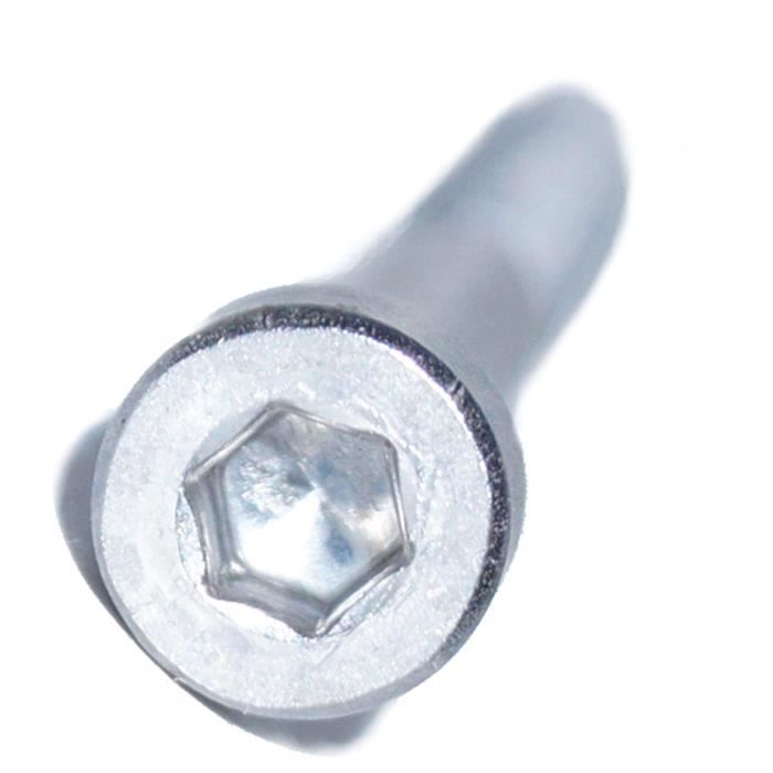 Lot De 6 Vis En T Pour Kayak – Acier Inoxydable, M6 X 21 Mm, Tête 1,3 Cm, Pour Fixer Accessoires Sur Embarcation