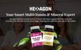 Vitamines pour les cheveux, la peau et les ongles - Supplément végétalien de biotine pour femmes et hommes - par Hexagon - 60-4
