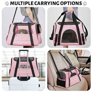 Petsfit caisse de transport pour chien pliable Cdiscount