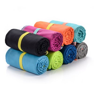 Serviette de Plage en Microfibre avec Message- Summer is Cool