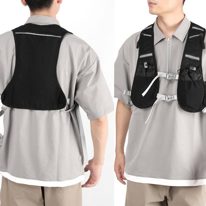Gilet D'Hydratation Course à Pied Homme Femme - Léger Stable Randonnée Cyclisme Camping - Poches Téléphone