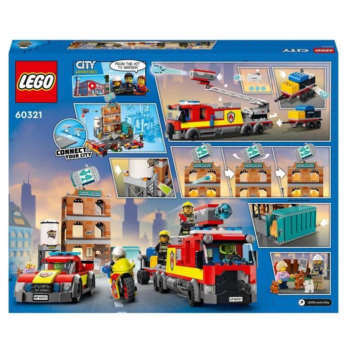 LEGO® DUPLO® - Le Centre Ville - 98 pièces - Garçon et Fille - A partir de  2 ans - Cdiscount Jeux - Jouets