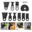 20Pcs 44mm Acier /à haute teneur en carbone Oscillant Multi Tool Lames de scie /à dents longues pour Bosch Dremel Fein Outils oscillants /électriques Lames de scie oscillante