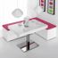 Meuble D Angle Cuisine Manhattan Vimens Banc 70 Cm Skay Magenta
