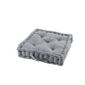 COUSSIN DE SOL 45 x 45 x 10 CM COTON UNI PACIFIQUE ANIS