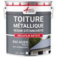 Produit d'étanchéité toiture métallique bac acier peinture tôle bardage rouille ARCAFILM ANTICO  Blanc - 20 Kg-0