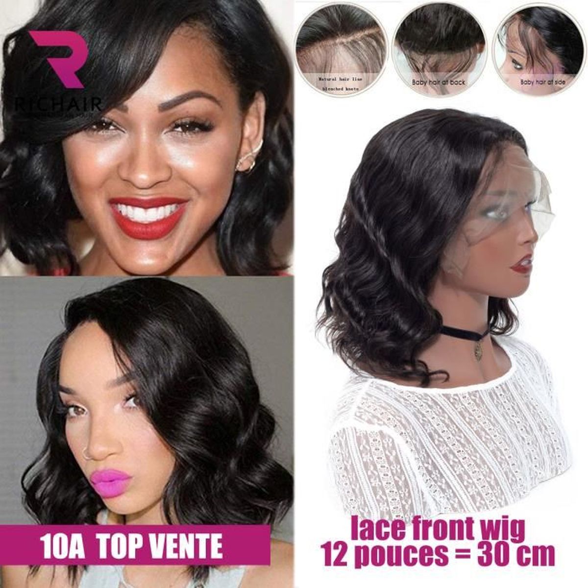 cdiscount perruque bresilienne