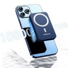 Batterie externe PASSIONOVA 10000 mAh 22,5 W pratique batterie externe magnétique batterie externe recharge sans fil batterie Bleue