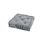 IAMS CHIEN CDaffaires Coussin de sol 45 x 45 x 10 cm coton uni panama Gris
