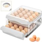 Boîte de rangement - MARSEE - Boîte à œufs - 32 grilles - Transparent - Plastique