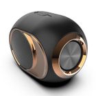 Ysilla Enceinte Portable Bluetooth, Haut-parleur Bluetooth 5.0 Sans Fil Audio Double Subwoofer TF - U - AUX - FM - Noir