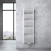 Radiateur de salle de bain SOGOOD - 160x50cm - Blanc - Vertical - Chauffage à eau chaude