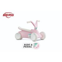 Kart à pédales - BERG - GO² Pink - Pour enfants de 10 à 30 mois - Pliable et sécurisé