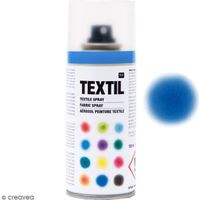 Peintures en bombe pour tissus - 150 ml Peinture en spray pour tissu : Coloris : Bleu outremer Quantité : 150 ml Peinture à base