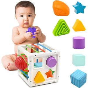 BOÎTE À FORME - GIGOGNE Jouet Bebe Enfant 2 3 Ans en Forme de Cube pour Mo