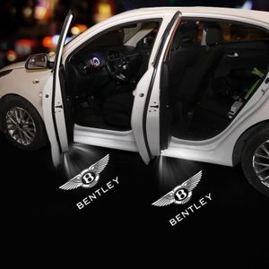 CARTE LED 2Pcs Car Bienvenue Lumière Pour Bentley Bentayga 2