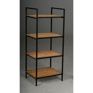 Etagere Bois Metal Achat Vente Pas Cher