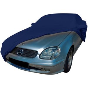 Housse/bâche protection sur-mesure noire Mercedes SLK 2 R171 cabriolet  (Coverlux+)